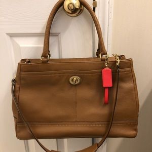 Coach Park Leather Carryall Tote F23268